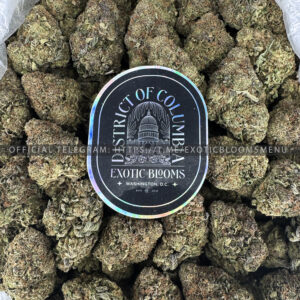 Wedding cake Strain Exotic Blooms washington dc weed delivery