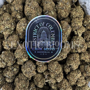 Oreoz indica cannabis strain – available for weed delivery in DC, Virginia, and Richmond via Exotic Blooms