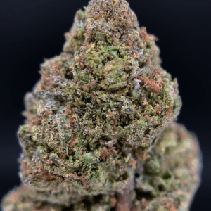 Lemon Cherry Gelato indica-dominant hybrid (22-26% THC) with bright cherry and lemon flavors — available for weed delivery in Washington DC, Northern Virginia, and Richmond VA via Exotic Blooms.