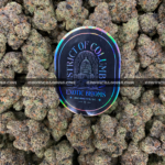 Blue Agape cannabis strain – rare 34% THC hybrid for delivery in Virginia and DC.