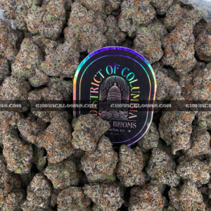 Blue Sunset Sherbet strain – sweet indica hybrid for sleep and relaxation in Virginia and DC.