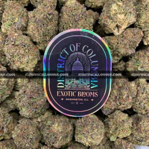 Astro Mints cannabis strain available for weed delivery in Washington DC and Virginia – 25–29% THC indica hybrid with creamy mint flavor and heavy body effects