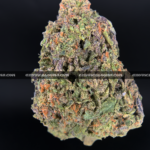 Astro Mints cannabis strain available for weed delivery in Washington DC and Virginia – 25–29% THC indica hybrid with creamy mint flavor and heavy body effects