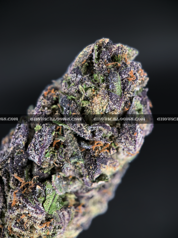 Blueberry Gas cannabis strain – sweet berry and diesel indica for VA and DC weed delivery.