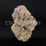 Purple Ice strain – sativa buds with orange hairs and frosty trichomes for DC and Virginia cannabis delivery