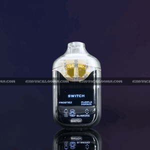 Boutiq Switch V4 discreet THC vape with digital screen for weed delivery in Washington DC, Maryland, and Virginia