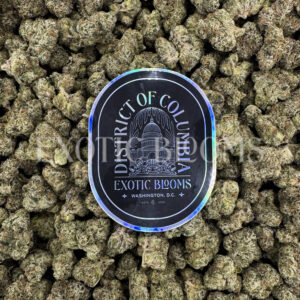 Cherry Popperz sativa hybrid cannabis strain – available for weed delivery in DC, Virginia, and Richmond via Exotic Blooms