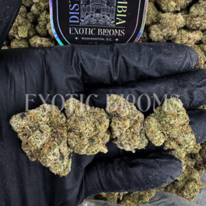 Cherry Popperz sativa hybrid cannabis strain – available for weed delivery in DC, Virginia, and Richmond via Exotic Blooms