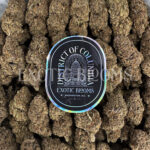 Pink Rozay indica hybrid cannabis strain – available for weed delivery in DC, Virginia, and Richmond via Exotic Blooms