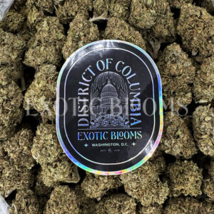 Rose Gold indica hybrid cannabis strain – available for weed delivery in DC, Virginia, and Richmond via Exotic Blooms
