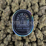 Triangle Mint sativa hybrid cannabis strain – available for weed delivery in DC, Virginia, and Richmond via Exotic Blooms