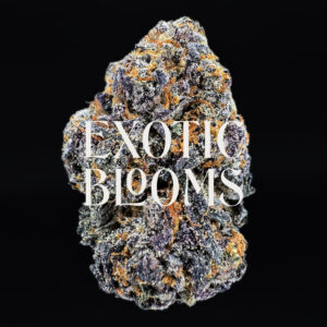 Blue Cookies indica-dominant hybrid, 28–31% THC — Exotic Blooms delivery Washington DC, Virginia, Maryland, Richmond VA