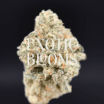 Petro Chem strain with tropical fruity gas flavor and 26–28% THC, popcorn-sized nugs with full indoor potency. Available for weed delivery in DC, Virginia, Maryland, and Richmond.