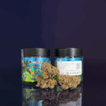 Connected Cannabis Co 3.5g premium flower jar available through Exotic Blooms for Washington DC weed delivery.