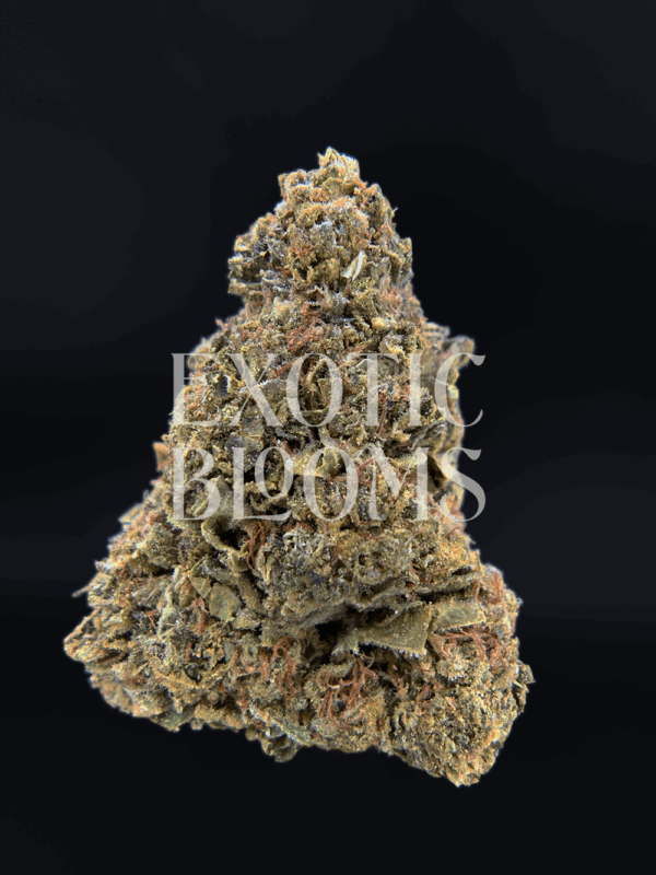 Pineapple Dragon cannabis strain with 27–29% THC. Oversized frosty green buds with orange hairs and tropical pineapple aroma. Available for weed delivery in Washington DC, Virginia, Maryland, and Richmond.