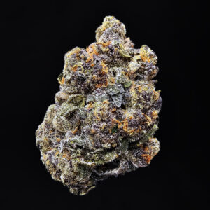 Purple Tangie cannabis strain, hybrid, 28-32% THC, available for weed delivery in Washington DC, Virginia, Maryland, and Richmond VA