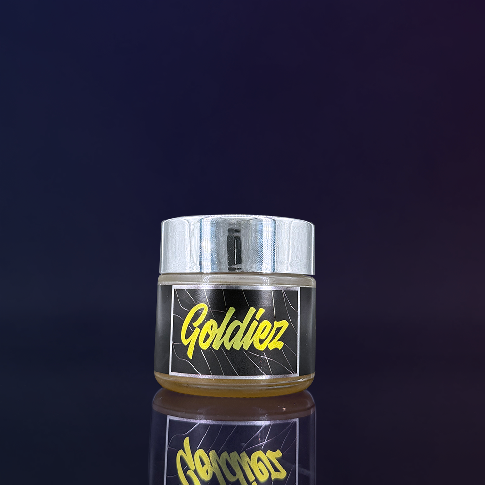 Goldiez Badder Extract | Exotic Blooms Weed Delivery DC & NoVA Goldiez Badder Extract cannabis concentrate available for same-day weed delivery in Washington DC and Northern Virginia
