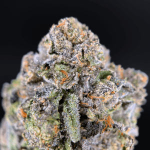 Iceman hybrid cannabis strain (30–31% THC) with sweet minty cream flavor and euphoric focus, available for weed delivery in Washington DC, Northern Virginia, Richmond, and Maryland.