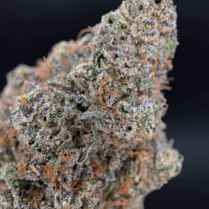 Jelly Roll indica hybrid (24–28% THC) with sweet berry and grape flavor, calm meditative effects—available for weed delivery in Washington DC, Northern Virginia, and Maryland via Exotic Blooms.