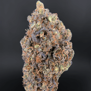 Temptation hybrid cannabis strain with 29–30% THC, sweet cookie and chocolate aroma, relaxing balanced effects, available for weed delivery in Washington DC, Northern Virginia, Richmond, and Maryland via Exotic Blooms.