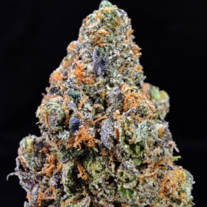 Purple Ghost strain, indica dominant, 31–34% THC, available in Washington DC, Virginia, Maryland, and Richmond VA