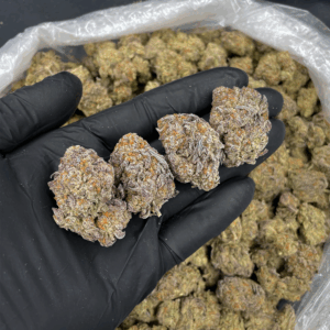 Supreme Bubba indica-dominant cannabis flower available for delivery in Washington DC, Northern Virginia, Maryland, and Richmond from Exotic Blooms