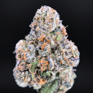 Pink Acai hybrid cannabis strain with purple frosty buds available for Washington DC and Virginia cannabis delivery