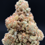 Strawberry Glue indica dominant hybrid cannabis flower available at Exotic Blooms for delivery in Washington DC Northern Virginia and Richmond VA