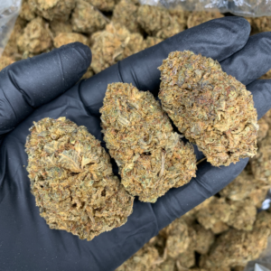 Black Diamond Flash Deal indoor cannabis flower by Exotic Blooms featuring budget-friendly indica-dominant flower properly stored for over one year, available for Washington DC cannabis delivery.