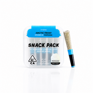 Boutiq Snack Pack Live Diamond Infused Mini Prerolls 2.5g available for weed delivery in Washington DC, Maryland, Arlington, Alexandria, Fairfax and Northern Virginia