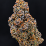 Red Sharpie by G3 Cultivators featuring dense trichome-covered buds with loud gas terpenes available through Exotic Blooms Washington DC cannabis delivery