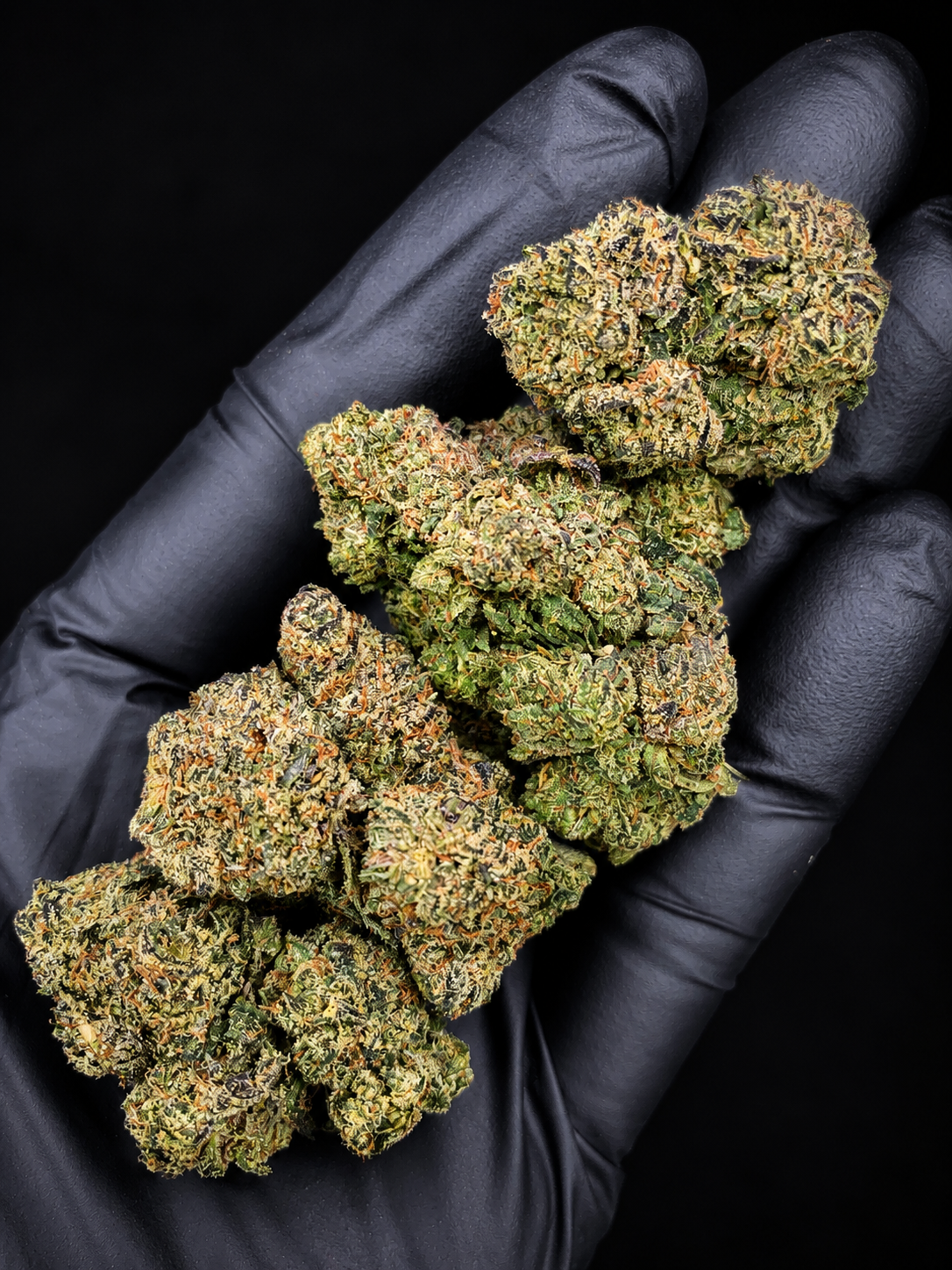 Lemon Cherry Nerdz Private Reserve indica-dominant cannabis flower featuring sweet gas, lemon candy, cherry syrup, Blue Nerdz genetics, and 32 to 35 percent THC at Exotic Blooms