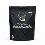 NOS by G3 Cultivators Super Rare balanced hybrid cannabis flower testing at 32.19%+ THC. Rare California boutique genetics featuring dense trichome-covered buds with sweet fuel, citrus, and creamy terpene notes.