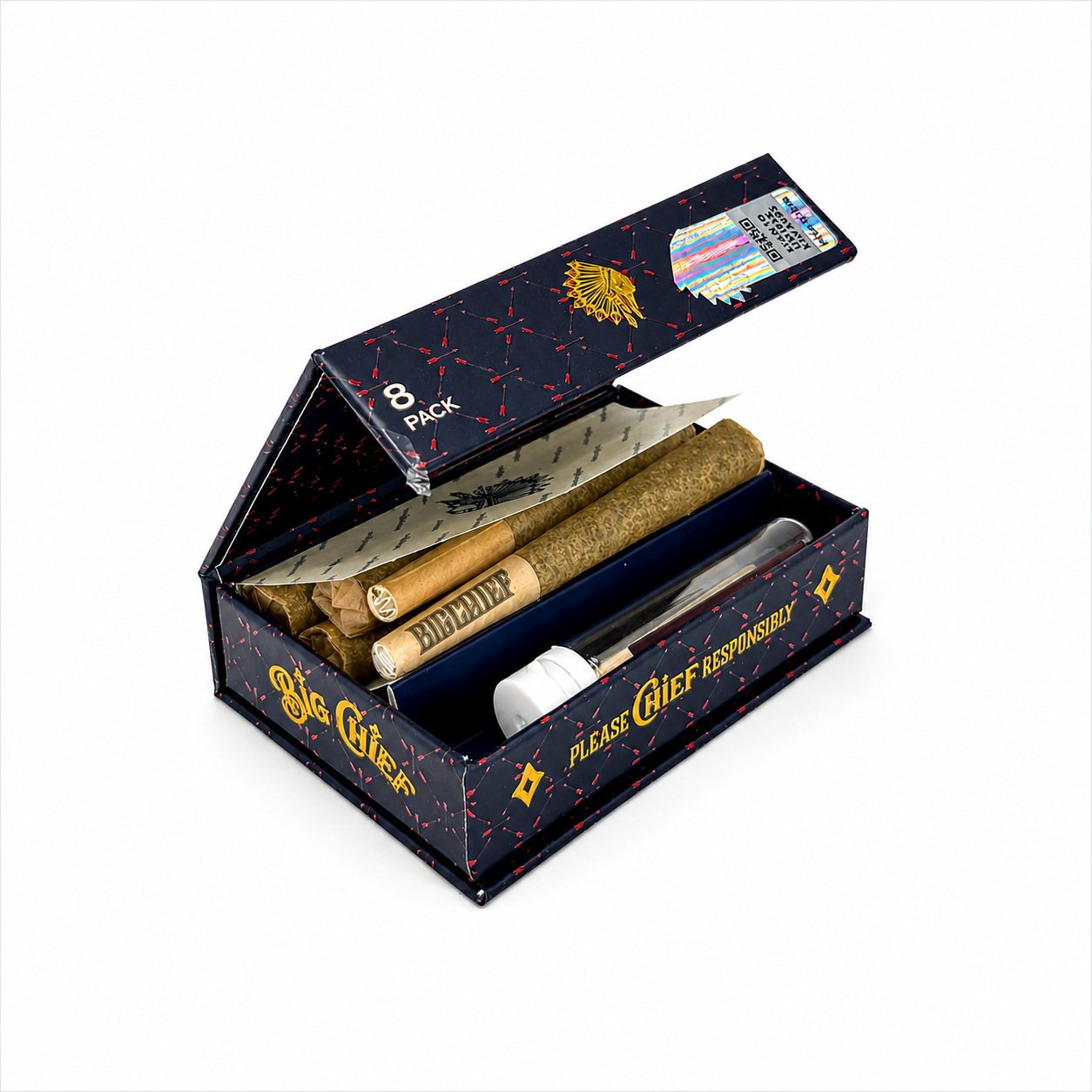 Big Chief 8-Pack Original Whole Flower Prerolls (5.6g)
