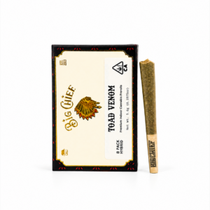 Big Chief 8-Pack Original Whole Flower Prerolls 5.6g open box premium cannabis prerolls available for Washington DC and Virginia delivery