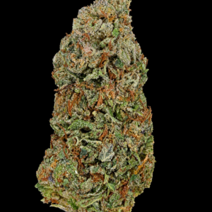 Red Sharpie indica Oz Deal flower with dense purple and green buds available for Washington DC and Northern Virginia cannabis delivery