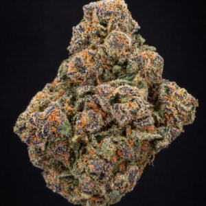 Zours by G3 Cultivators Super Rare balanced hybrid cannabis flower testing at 32%+ THC. California boutique flower with dense trichome-covered buds, loud sour candy terpenes, creamy gas aroma, and premium resin production available at Exotic Blooms.