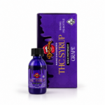 Devour Nano Enhanced THC Syrup 1000MG Grape liquid cannabis edible bottle and packaging for customers searching for THC syrup in Washington DC and Virginia.