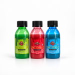 Devour Nano Enhanced THC Syrup 1000MG Grape liquid cannabis edible bottle and packaging for customers searching for THC syrup in Washington DC and Virginia.