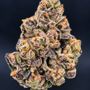 Frog’s Poison by G3 Cultivators, a potent indica-heavy indoor strain with Animal Face and Sin Mintz genetics, available through Exotic Blooms in Washington DC and Virginia.