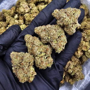 White Widow hybrid 22-26% THC cannabis flower for Washington DC, Virginia, Maryland, and Richmond VA