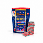 Devour Stack Attack Live Rosin Gummies 3000mg available for edible delivery in Washington DC and Virginia